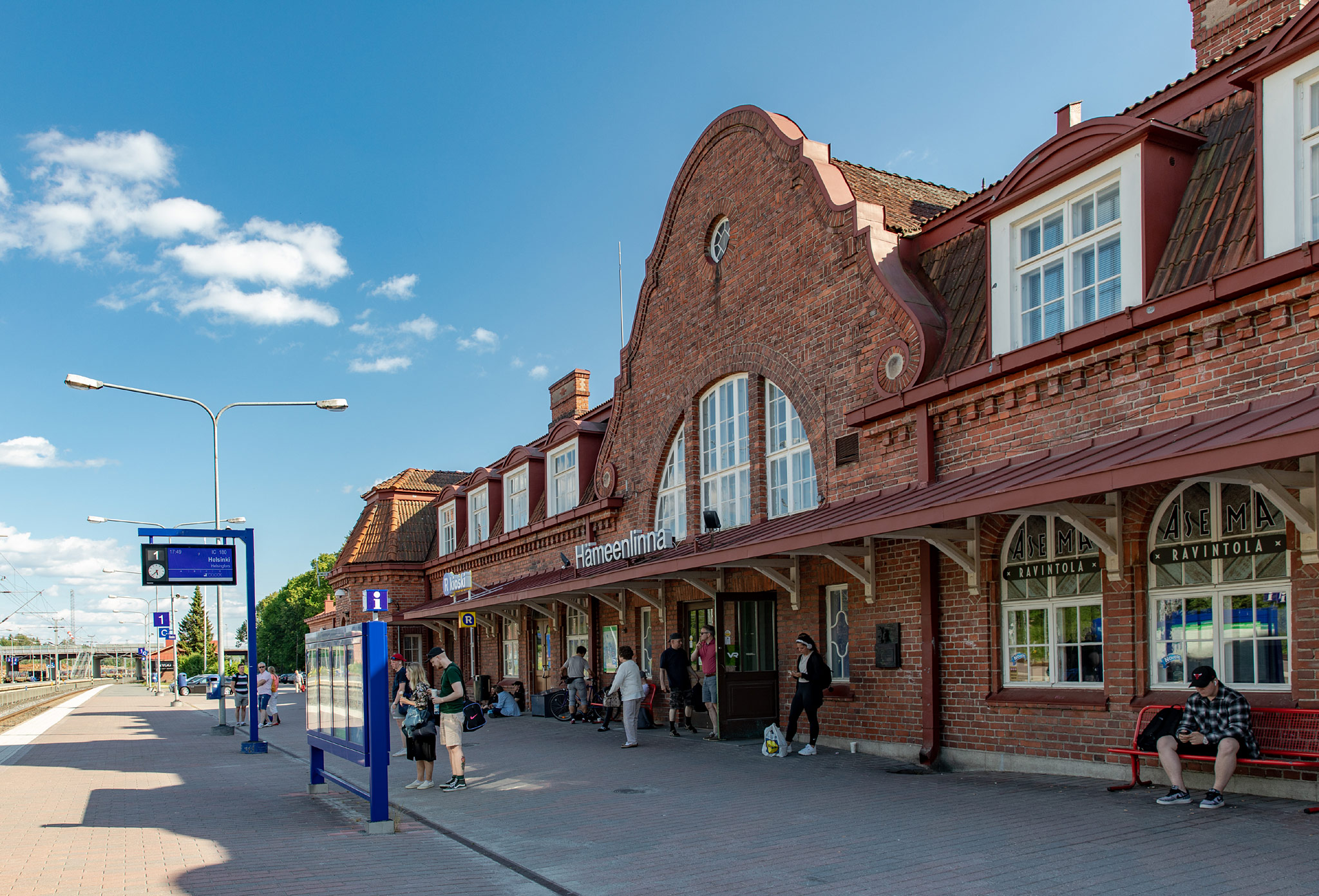 Railway station, Hämeenlinna